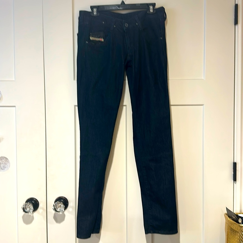 Women Diesel Jean; dark wash; size 31/34